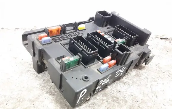 Peugeot 206 Fuse module 9650664080