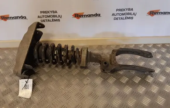 Volkswagen Touareg I Front shock absorber with coil spring 7L5412022BO
