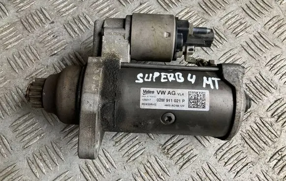 Skoda Superb B8 (3V) Starter motor 02M911021P
