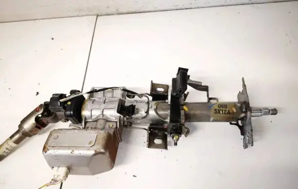 Steering wheel axle