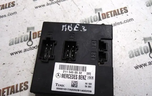Mercedes-Benz E W211 Comfort/convenience module A2115450532