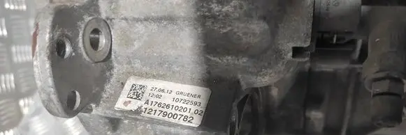 Mercedes-Benz B W246 W242 Manual 6 speed gearbox A1762610201 1217900782
