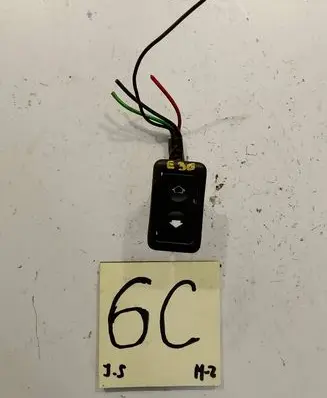 BMW 3 E36 Electric window control switch 61318365300
