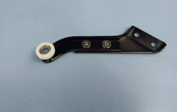 Volkswagen Transporter - Caravelle T5 Sliding door upper roller guide/hinge 7H0843436B