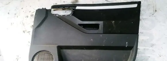 Front door card panel trim