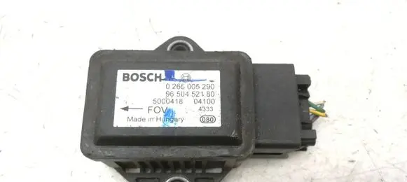 ESP acceleration yaw rate sensor