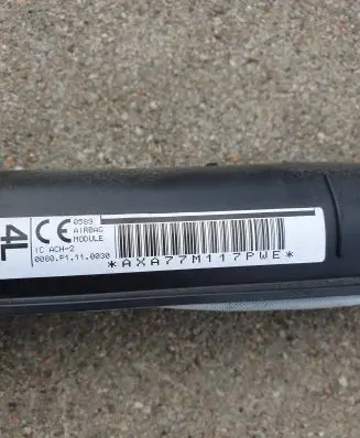 Toyota RAV 4 (XA40) Roof airbag NZ37690BBUM 621668901E
