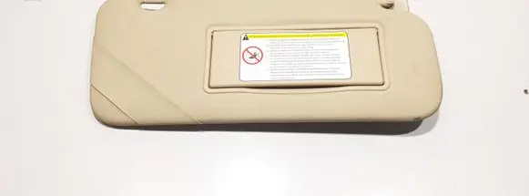 Peugeot 407 Sun visor