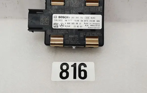 Mercedes-Benz C W205 Distronic sensor radar 