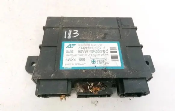 Volkswagen Sharan Comfort/convenience module 7m0962257h 5wkk4555