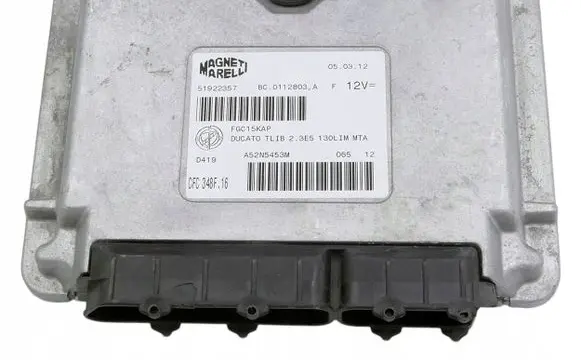 Fiat Ducato Gearbox control unit/module 51922357 CFC348F16