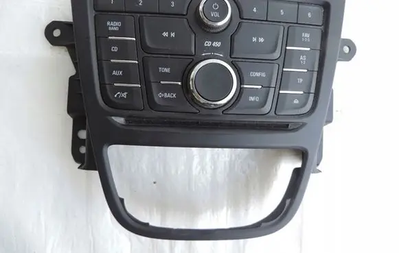 Opel Zafira C Climate control unit 42356788