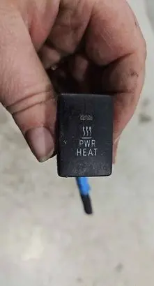 Windscreen/window heater switch
