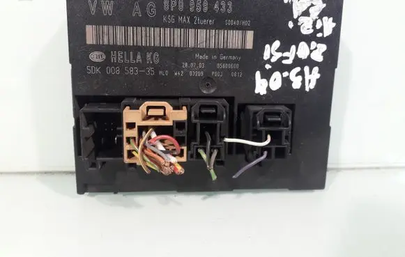 Audi A3 S3 8P Comfort/convenience module 8P0959433