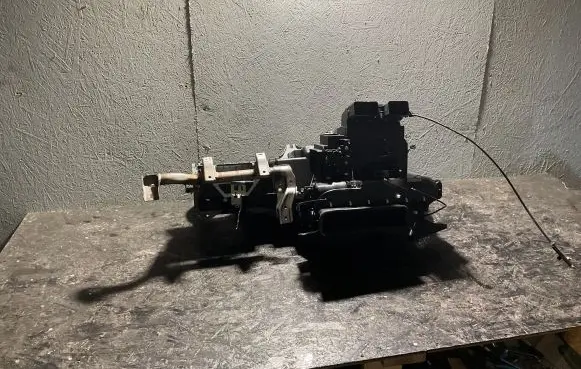Interior heater climate box assembly