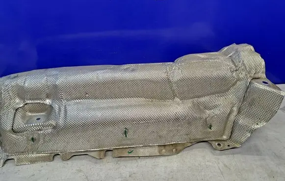 Heat shield in engine bay