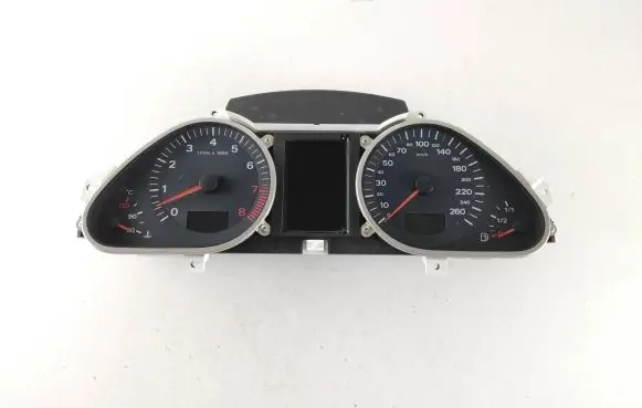 Audi A6 S6 C6 4F Speedometer (instrument cluster) 4F0920900M 4F0910900A 503000730106