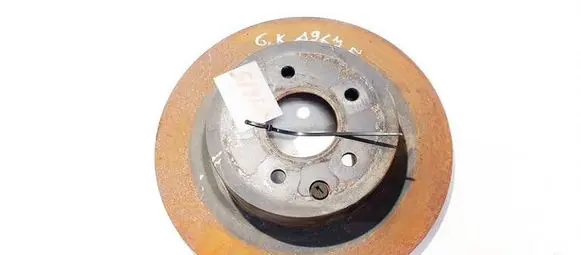 Rear brake disc