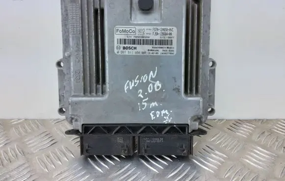Ford Fusion II Engine control unit/module FS7A12A650AVC 0261S11656 FJ5A12B684AA