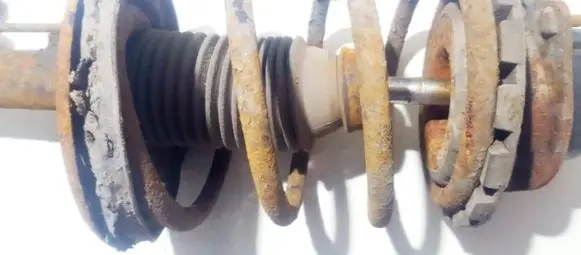 Front coil spring