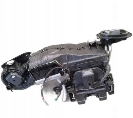 Interior heater climate box assembly