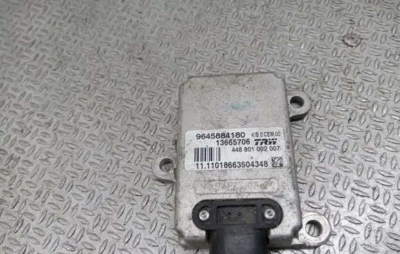 Peugeot 407 ESP acceleration yaw rate sensor 9645884180 13665706