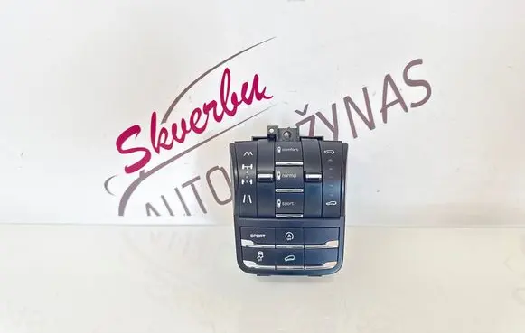 Porsche Cayenne (92A) Suspension ride height/mode switch 7P5927521T 7P5927127CG 03399540102