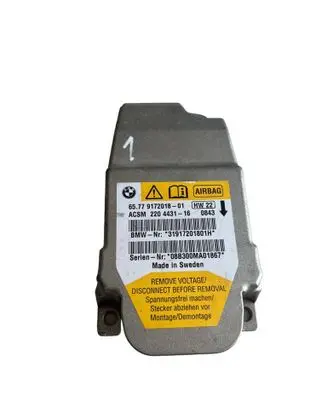 BMW 5 E60 E61 Airbag control unit/module 9172018