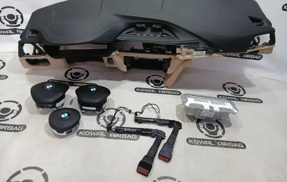 BMW M4 F82 F83 Airbag set with panel 6817716 6791332 6791330