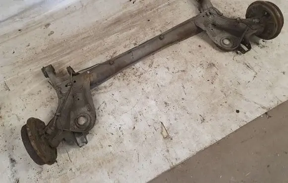 Rear axle beam