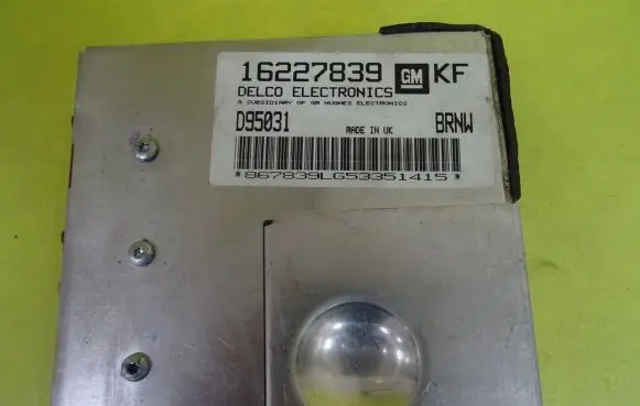 Opel Tigra A Engine control unit/module 16227839