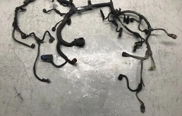 Engine installation wiring loom