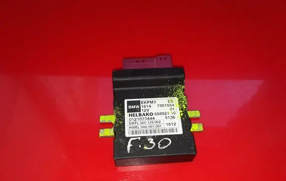 BMW 1 F20 F21 Fuel injection pump control unit/module 16147301554 7301554 55892110