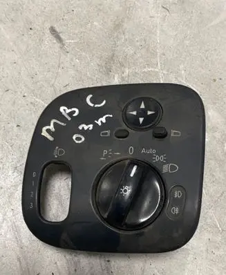 Mercedes-Benz C W203 Light switch 24406574795 04058555 A2035451404