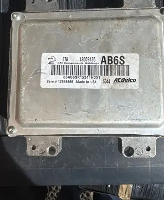 Opel Astra K Engine control unit/module 12669136 12668866
