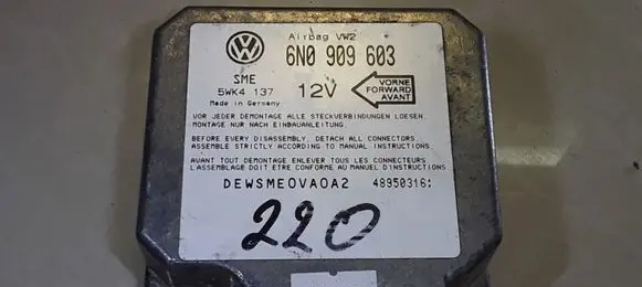 Ford Galaxy Airbag control unit/module 6N0909603 5WK4137
