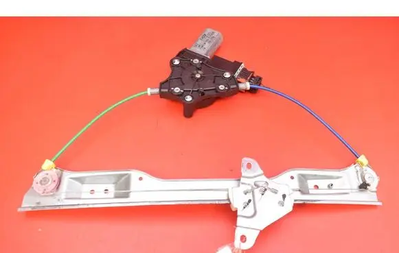 Opel Corsa E Front door window regulator with motor 13447039