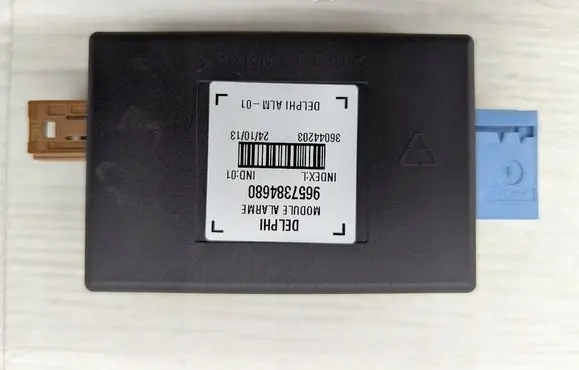 Peugeot 3008 I Alarm control unit/module 9657384680