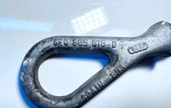 Audi A6 S6 C6 4F Towing hook eye 8E0805616B 8E0805616