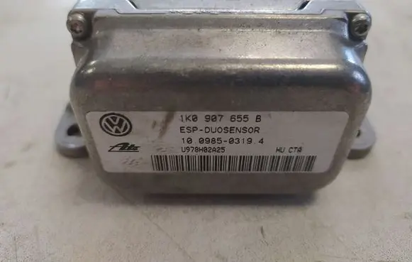 Volkswagen Touran I ESP acceleration yaw rate sensor 1K0907655B