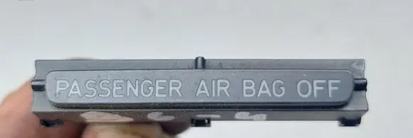 Volkswagen PASSAT B6 Passenger airbag on/off switch 3C0919234