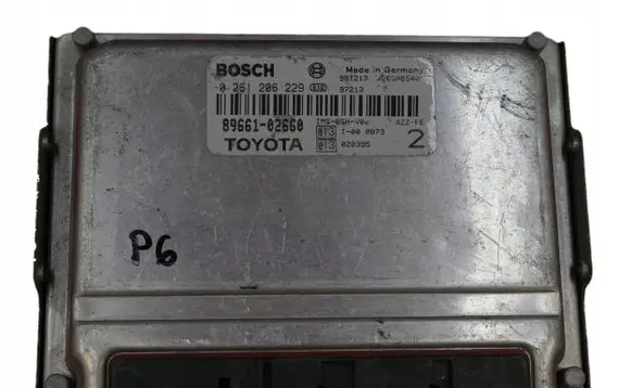 Toyota Corolla E120 E130 Engine control unit/module 0261206229 8966102660