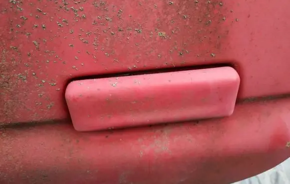 Front door exterior handle