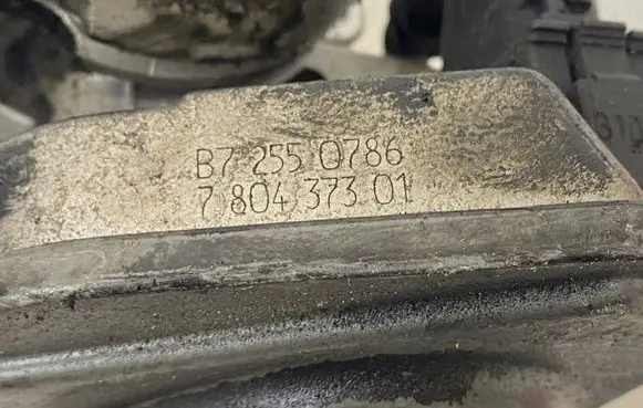 BMW 1 E81 E87 Throttle valve 780437301 B72550786