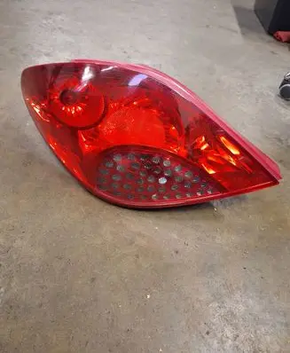 Peugeot 207 Rear/tail lights 9649986680 VP5PFF13405A