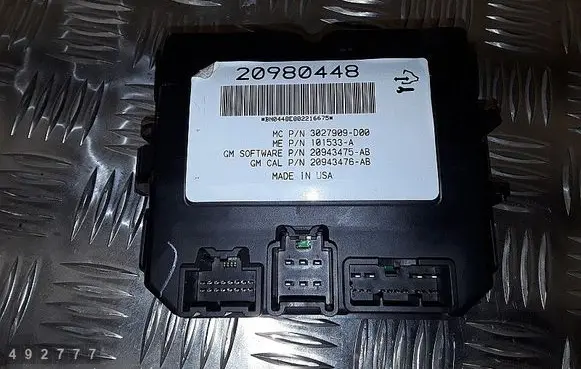 Opel Insignia A Engine control unit/module 20980448
