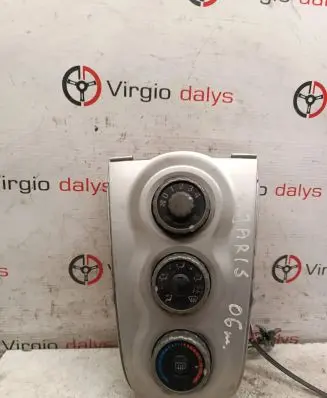 Toyota Yaris Climate control unit 554060D190