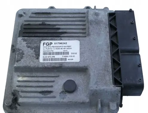 Fiat Grande Punto Engine control unit/module 51796242 MJD6F3PB