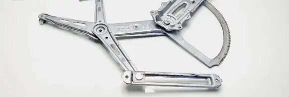 Opel Zafira A Front door manual window regulator 90579385