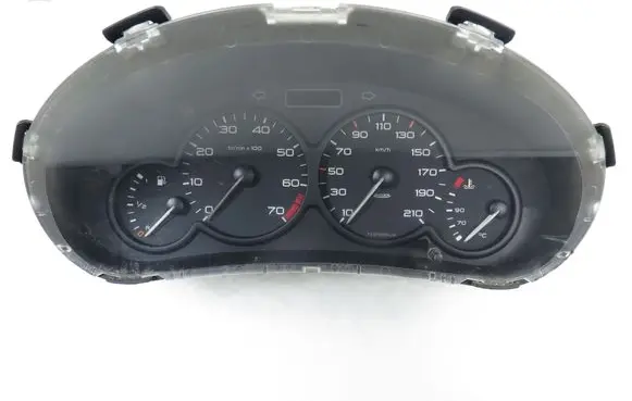 Peugeot 206 Speedometer (instrument cluster) 9634961180